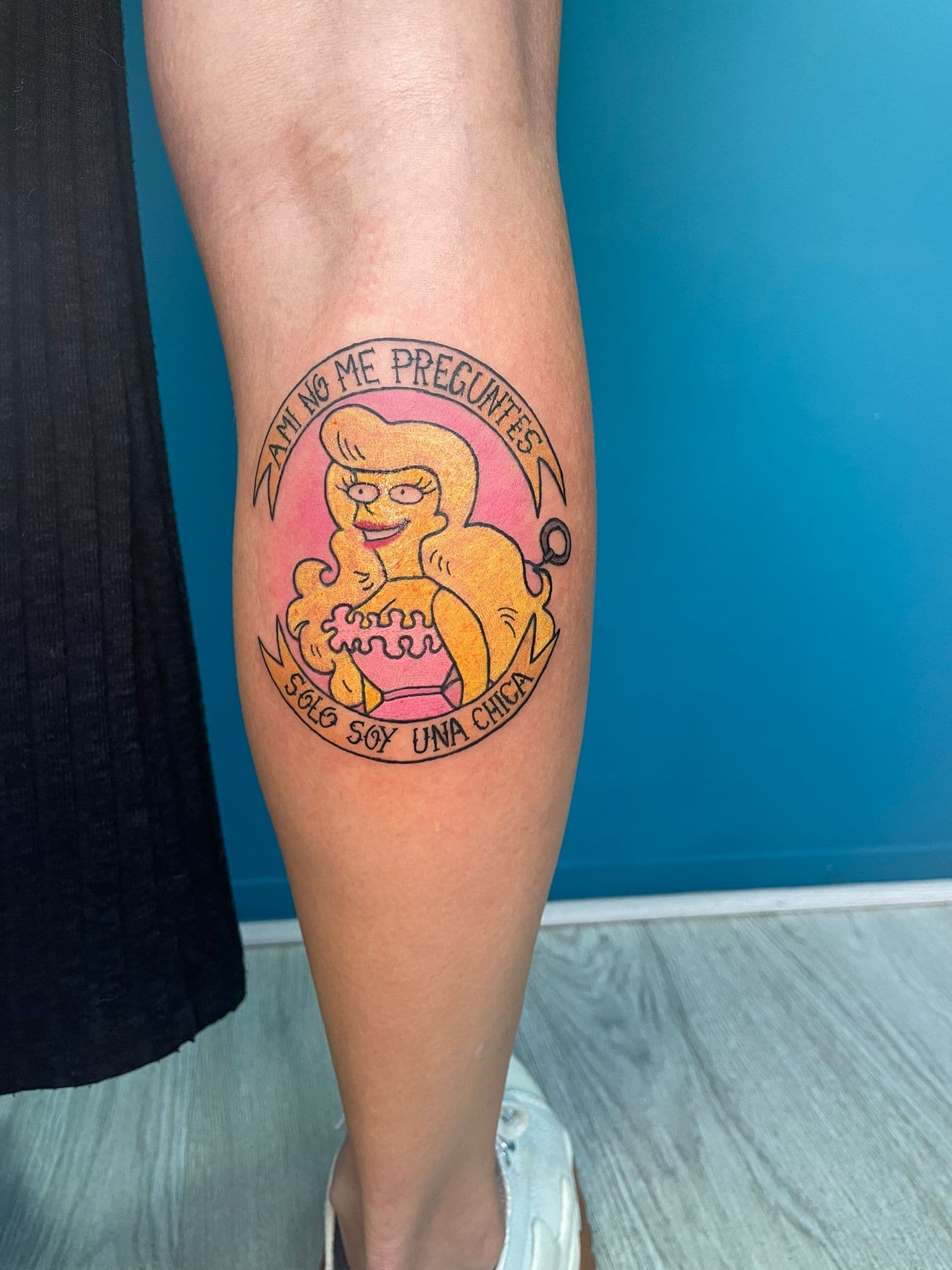 Mujer en círculo